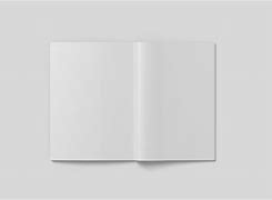 Image result for A4 Magazine Mockup Blank Page