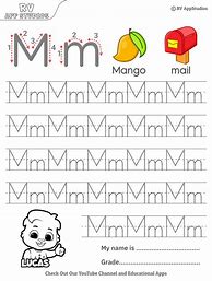 Image result for Trace Letter mm