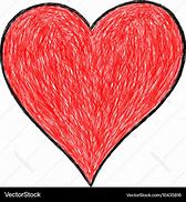 Image result for Small Red Heart Hand Drawn