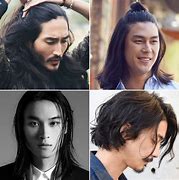 Image result for Male with Long Hair