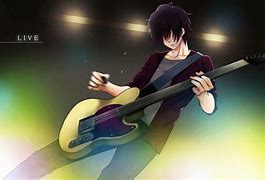 Image result for Anime Boy Guitar