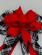 Image result for Big Wreath White Lights Red Velvet Bow