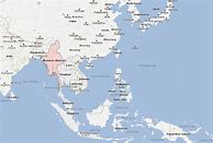 Image result for Myanmar Asia Map