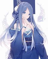 Image result for Feng Min Dbd Blue Hair Anime