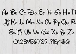 Image result for Disney Print Font