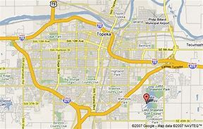 Image result for Topeka KS City Map