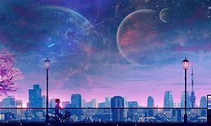 Image result for Anime Galaxy Sky