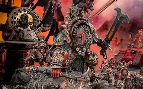 Image result for 40K Angron Dual Axes