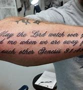 Image result for Bible Verse Forearm Tattoos