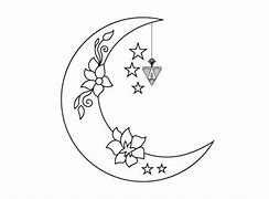 Image result for Moon Outline Logo