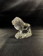 Image result for Crystal Lion Figurine