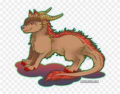 Image result for Dragon Wolf Pup