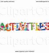 Image result for Activities Words Art Picture