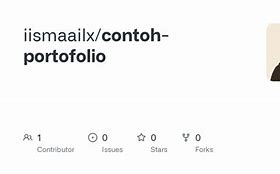 Image result for Contoh Portofolio Interaktif