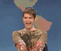 Image result for Bill Hader SNL Yes GIF