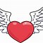 Image result for Angel Heart Drawing