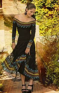 Image result for Peasant Dress with Boots