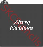 Image result for Stencil Merry Christmas SVG