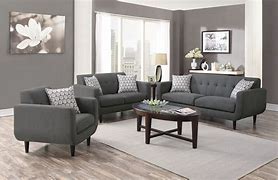 Image result for Gray Living Room Sets