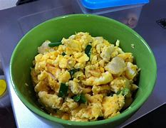 Image result for Chinese Fried Egg with Minced Chicken