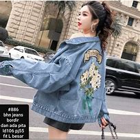 Image result for Contoh Nama Bordir Di Belakang Jaket