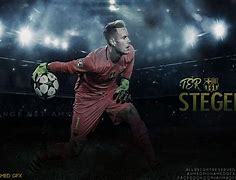 Image result for Ter Stegen and Lewandowski Wallpaper