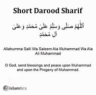 Image result for Darood Sharif English