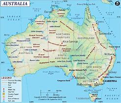 Image result for Australia Mountain Ranges Map