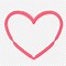 Image result for Pink Heart Neon Outline