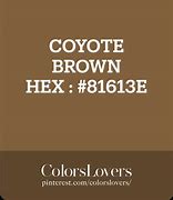 Image result for Coyote Brown Slickster