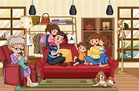 Image result for Clip Art for a Family Room