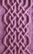 Image result for Celtic Knot Knit Beret Pattern