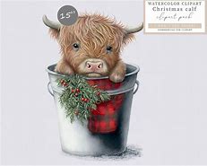 Image result for Christmas Calf