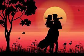 Image result for Cute Couple Silhouette