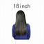 Image result for 18 Inch Hair