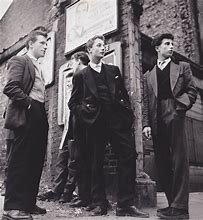 Image result for 50s Beatles Teddy Boys