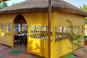 Image result for Bamboo Hut Decor