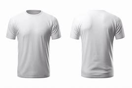 Image result for White Mock Up Shirt Front and Back