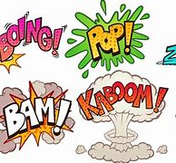 Image result for Comic Book Sound Effects Bang