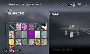 Image result for Black and White Skin On R6