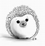 Image result for Hedgehog Drawing