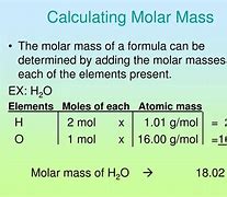 Image result for Molar Mass of Atoms