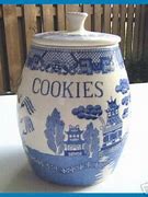 Image result for Blue Willow Cookie Jar