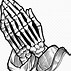 Image result for Praying Hands with Rosary Art