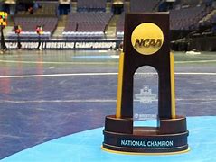 Image result for NCAA Wrestling Championship Trophy