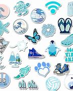 Image result for Cute Blue Stickers Laptop