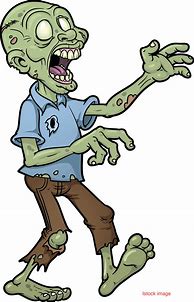 Image result for Cartoon Zombie Drawings