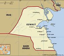 Image result for Kuwait Capital Map