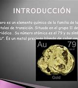 Image result for Elemento Del Oro