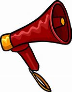 Image result for Cartoon Megaphone Clip Art